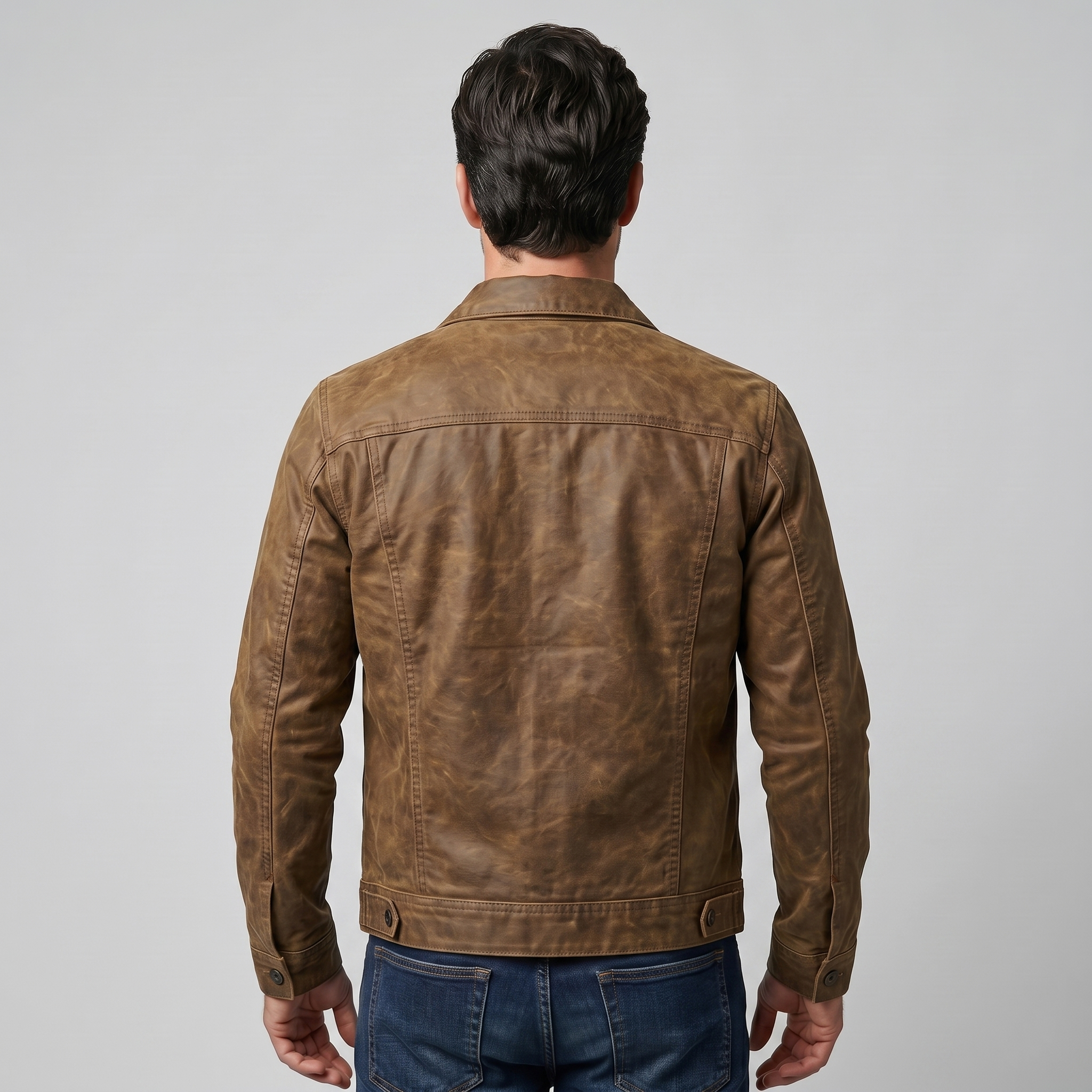 Herren Vintage Mehrtaschen Arbeitsjacke