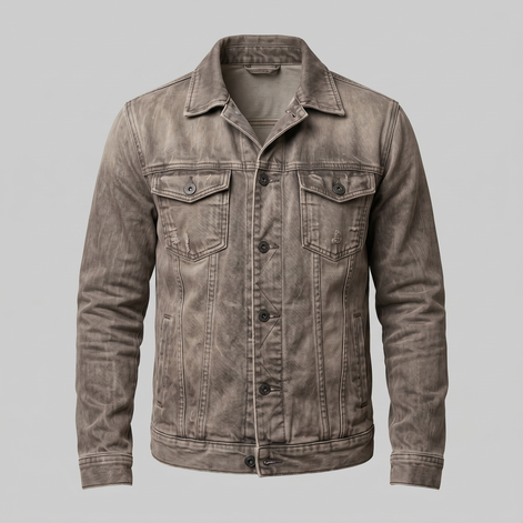Herren Vintage Mehrtaschen Arbeitsjacke
