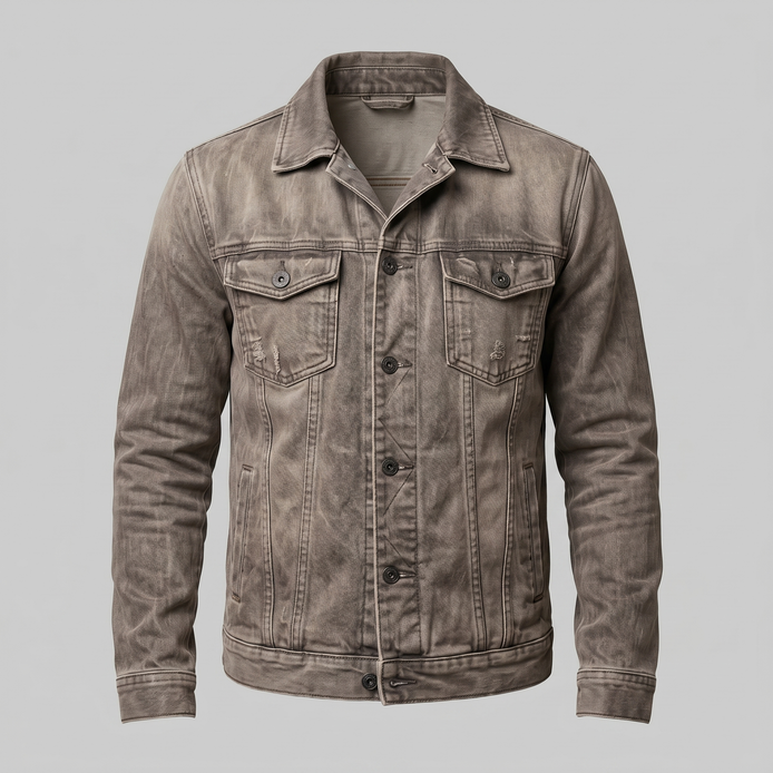 Herren Vintage Mehrtaschen Arbeitsjacke
