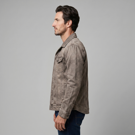 Herren Vintage Mehrtaschen Arbeitsjacke