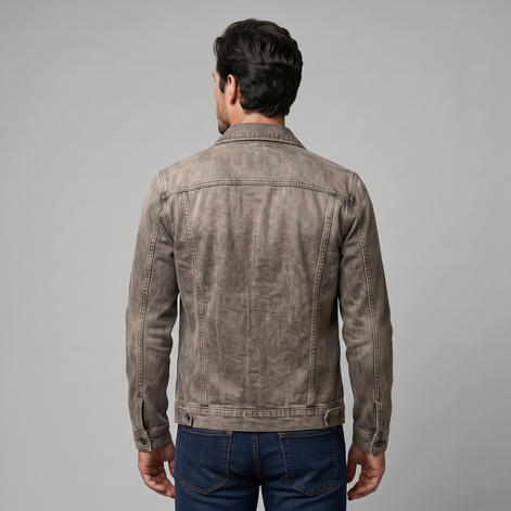 Herren Vintage Mehrtaschen Arbeitsjacke