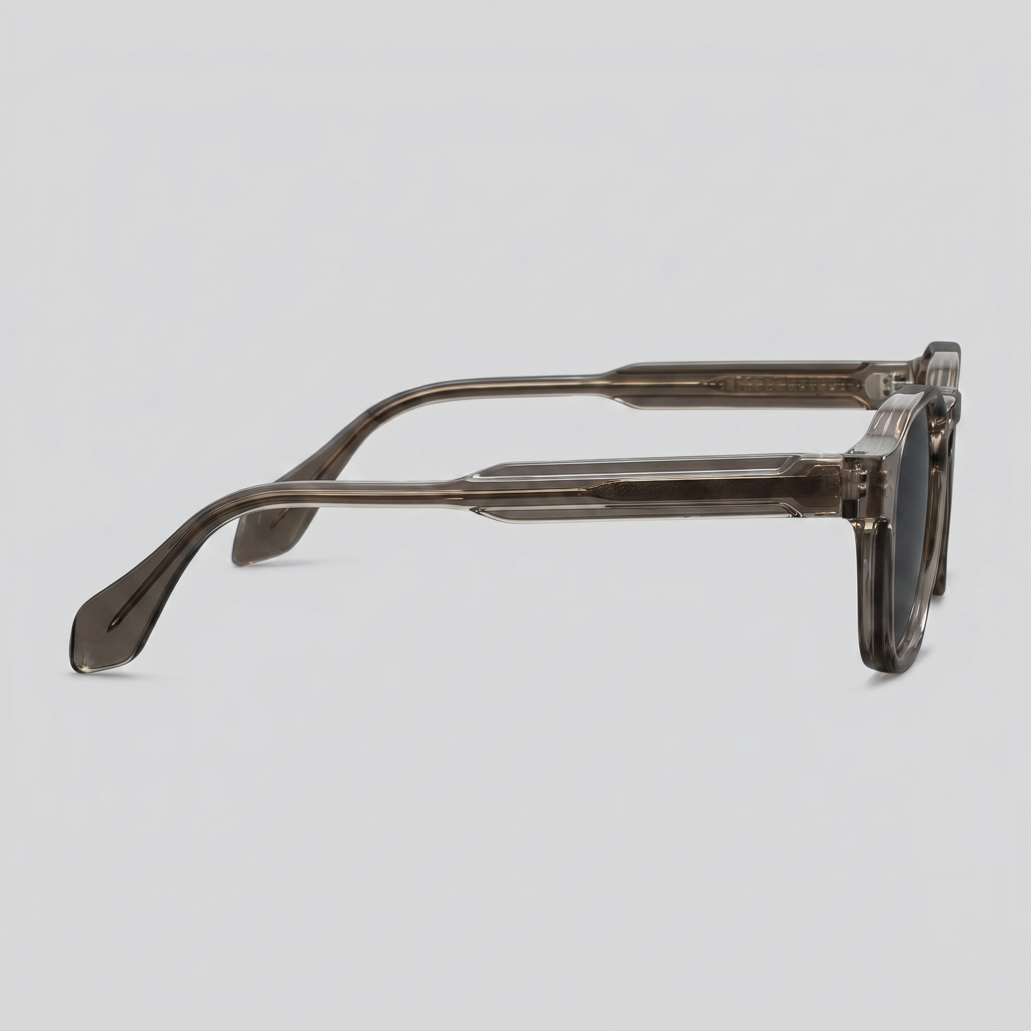 Herren Vintage Quadratische Sonnenbrillen Mit Dunklen Gläsern