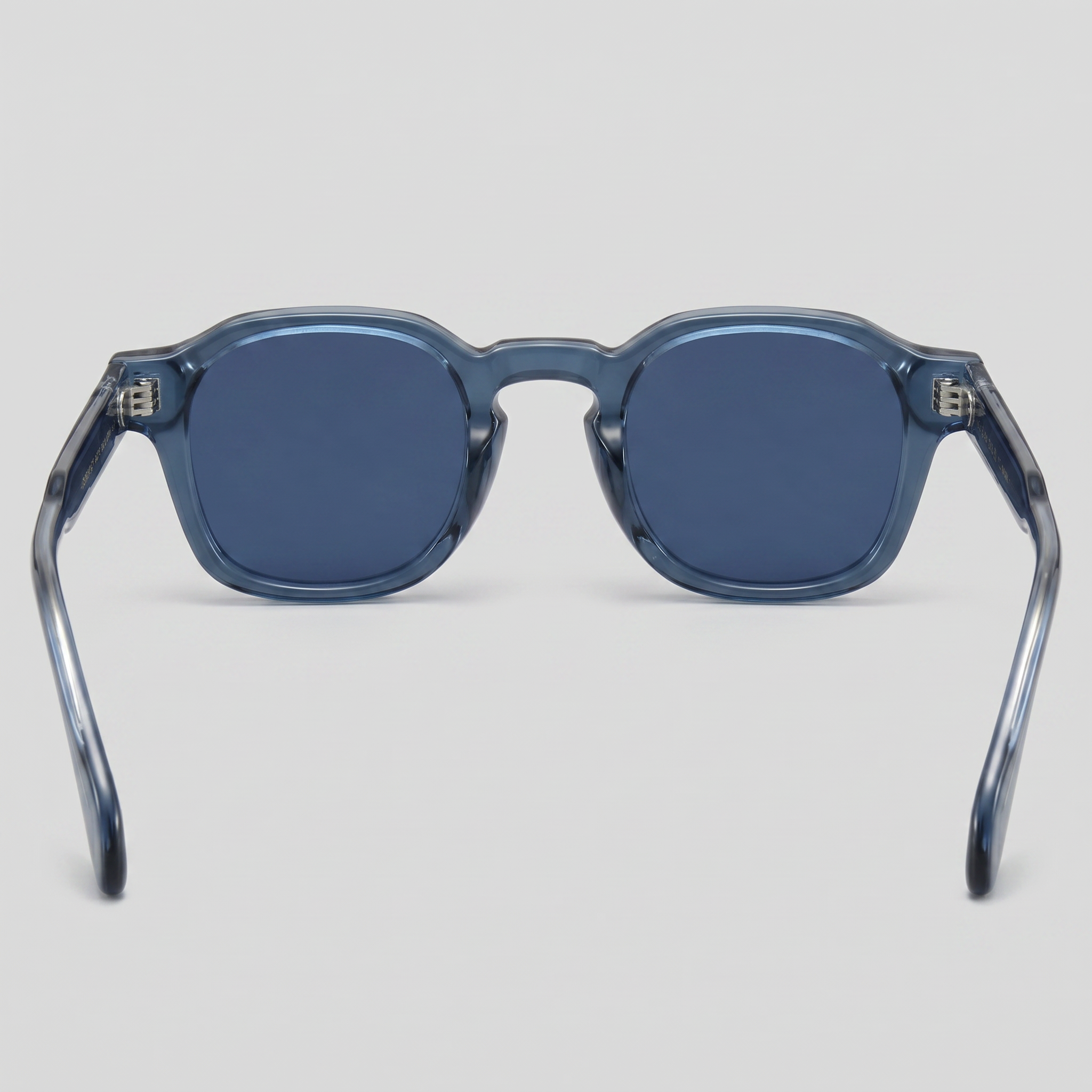 Herren Vintage Quadratische Sonnenbrillen Mit Dunklen Gläsern