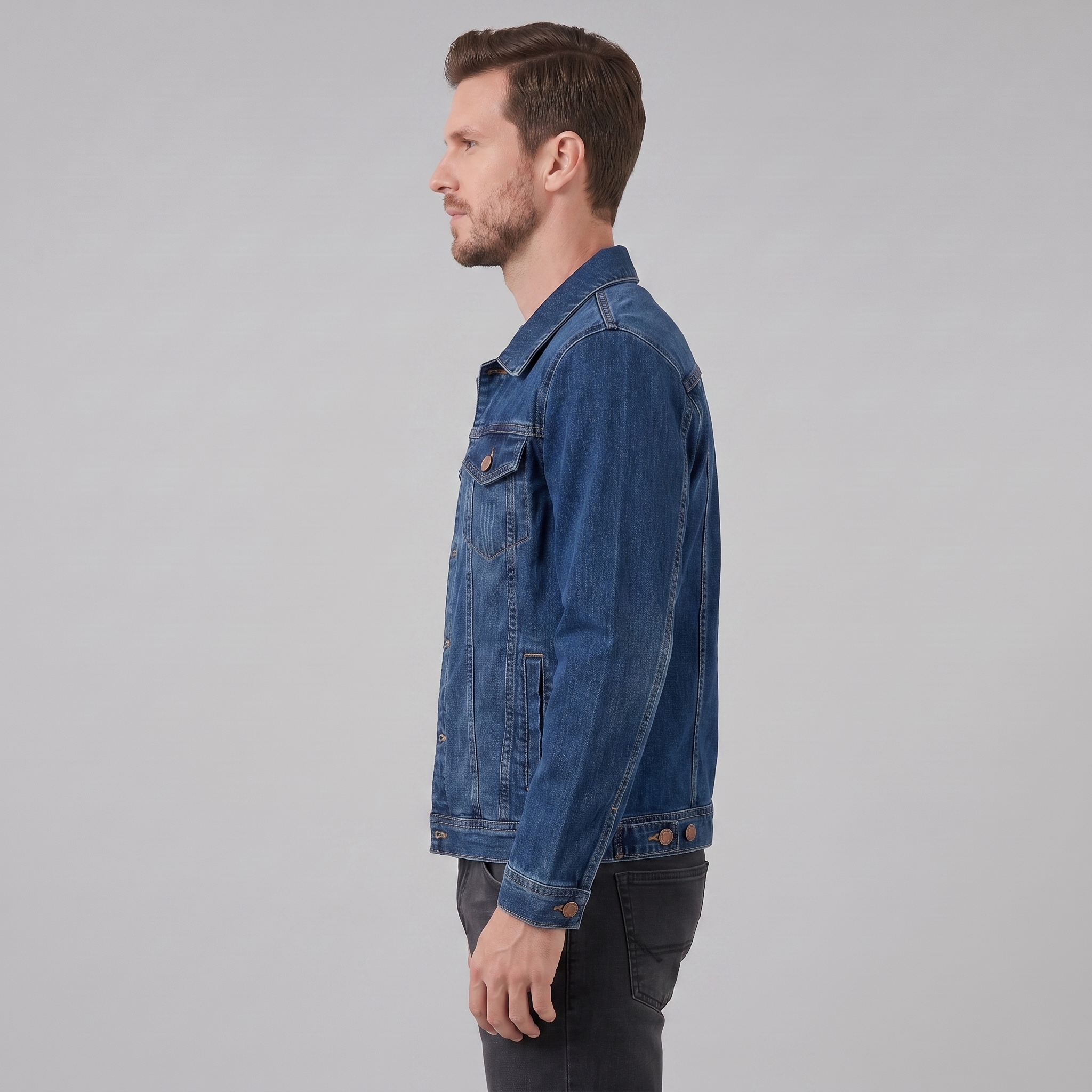 Herren Vintage Jeansjacke
