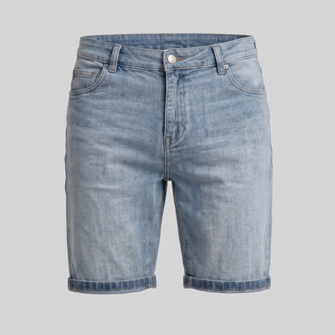 Herren Vintage Wasch Kurze Jeans