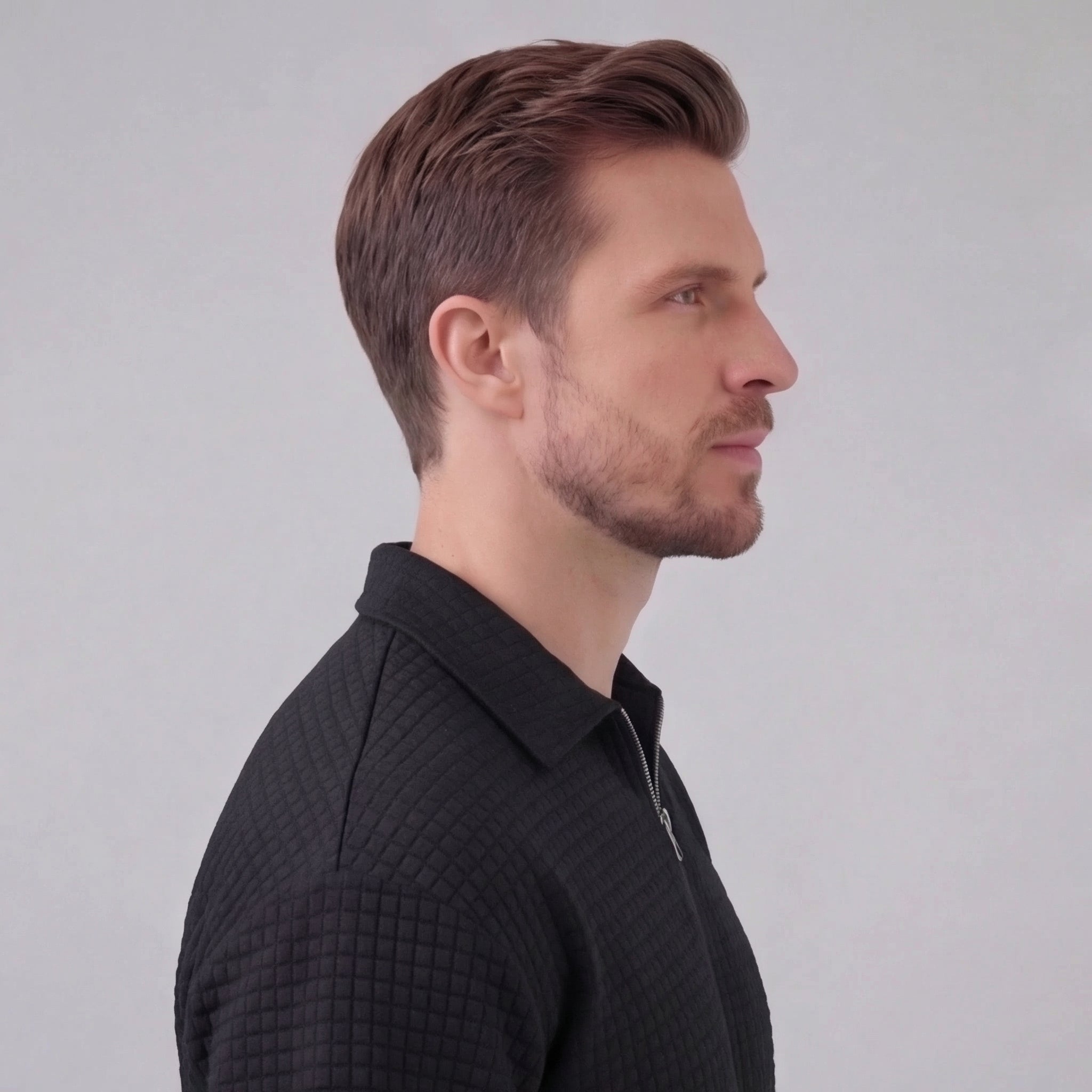 Herren Waffelstrick Kurzes Outfit Sommer Set