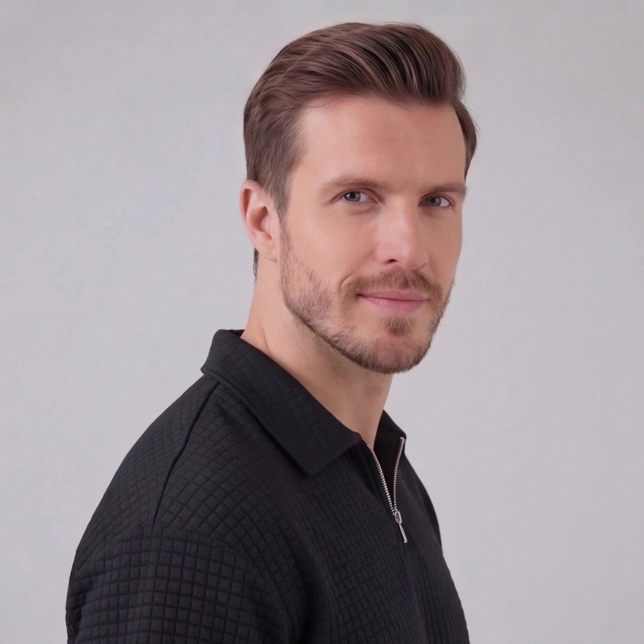 Herren Waffelstrick Kurzes Outfit Sommer Set