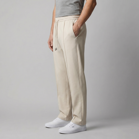 Herrenhose Mit Weitem Bein Und Kordelzug