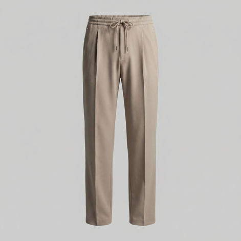 Herrenhose Mit Weitem Bein Und Kordelzug