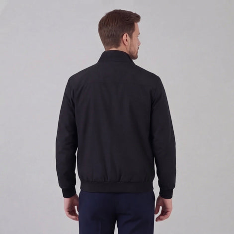 Herren Winddichte Hochkragenjacke Windschutz