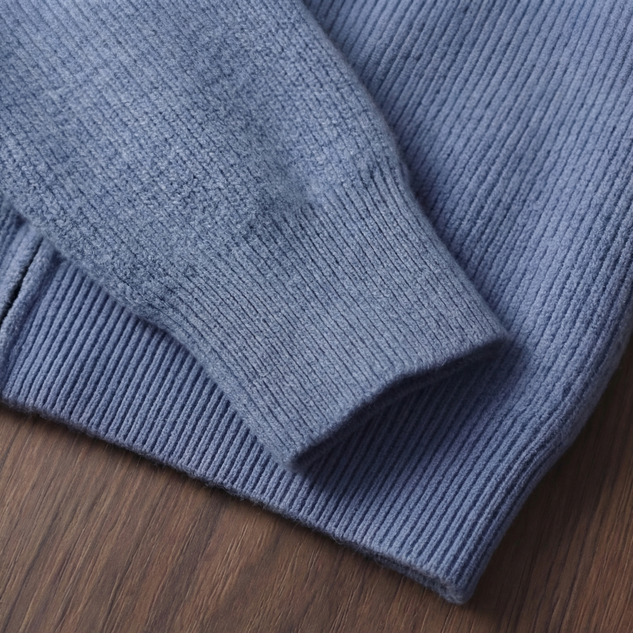 Herren Woll Hoodie Mit Reißverschluss