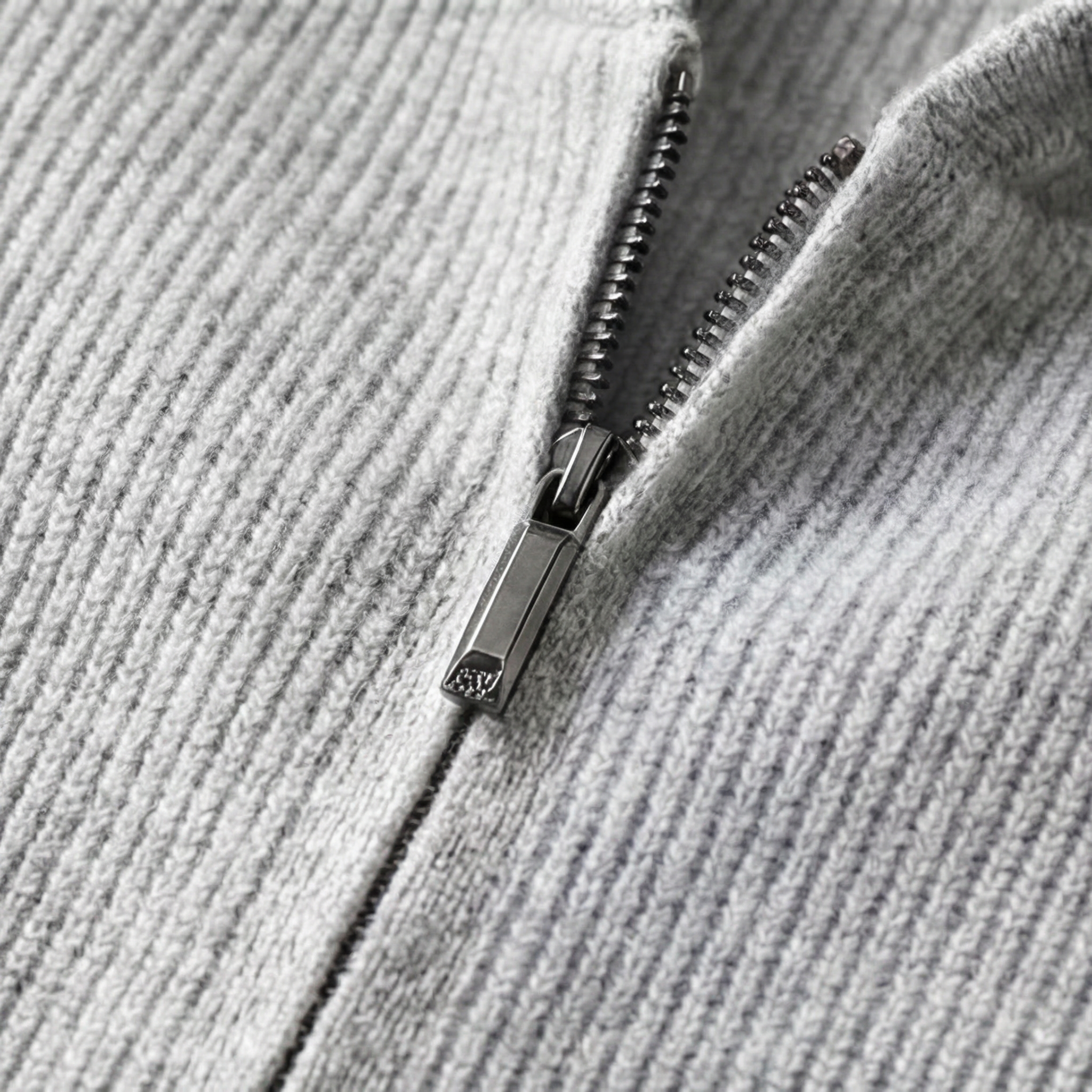 Herren Woll Hoodie Mit Reißverschluss