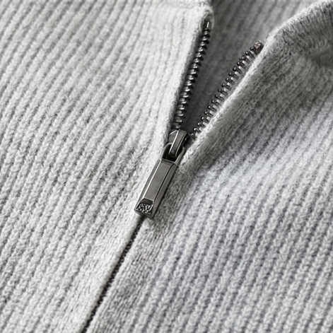 Herren Woll Hoodie Mit Reißverschluss