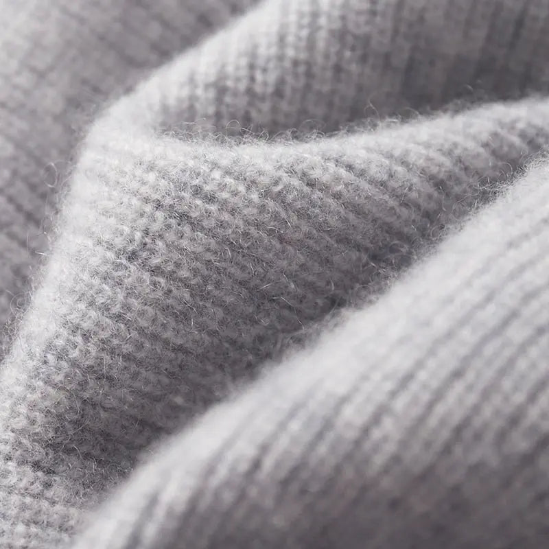 Herren Woll Hoodie Mit Reißverschluss