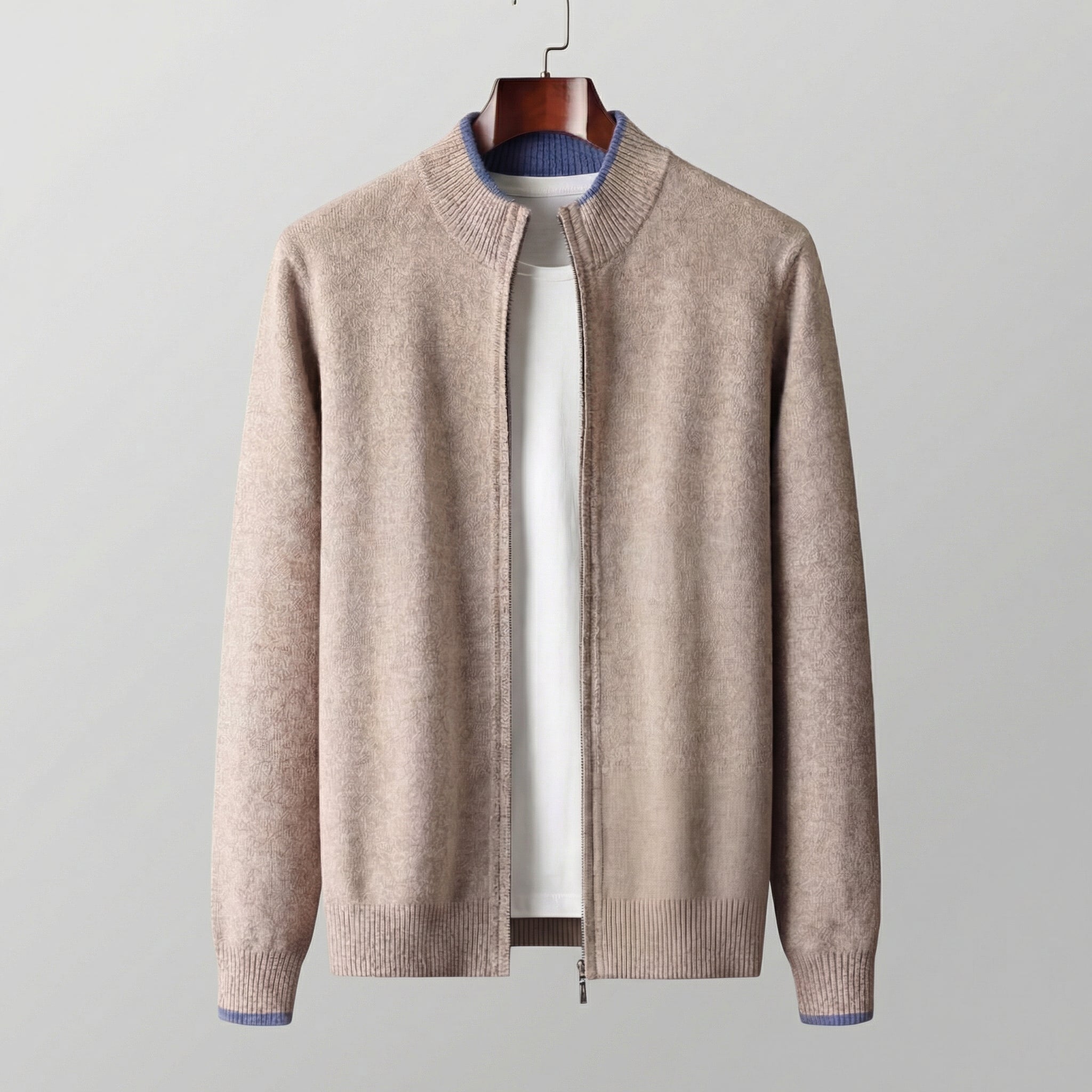 Herren Zip-Pullover für stilvollen Komfort
