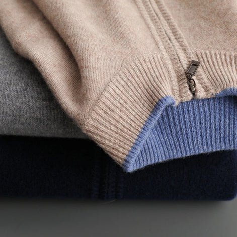 Herren Zip-Pullover für stilvollen Komfort
