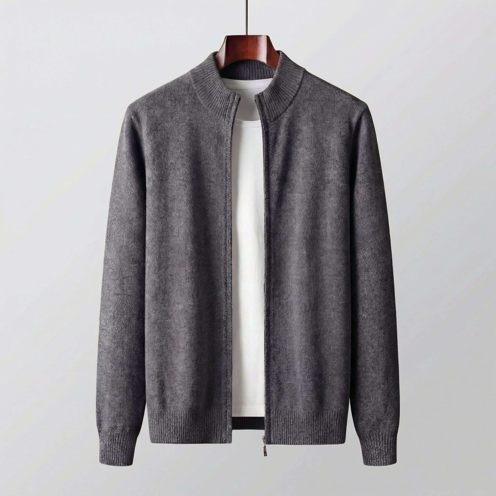 Herren Zip-Pullover für stilvollen Komfort