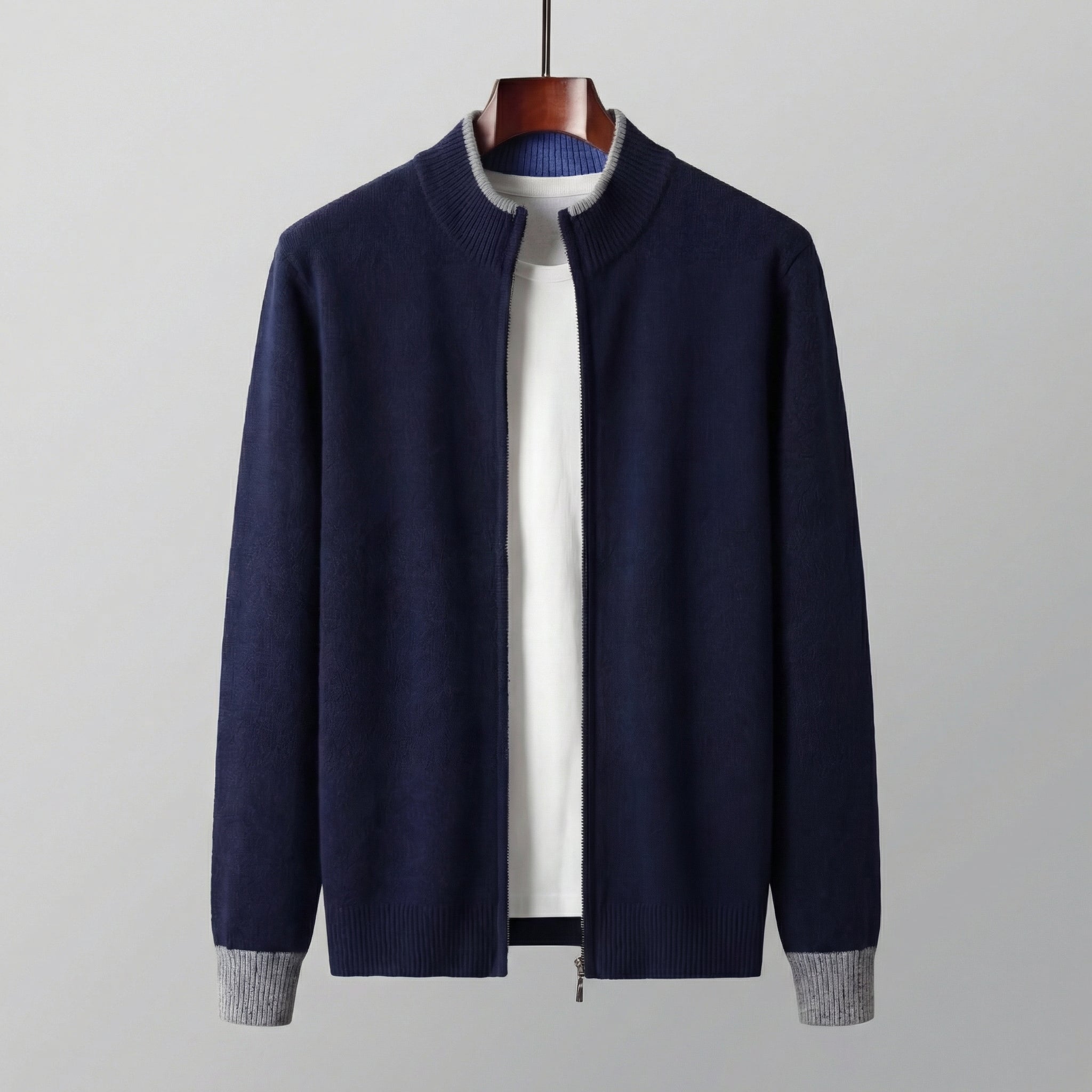 Herren Zip-Pullover für stilvollen Komfort