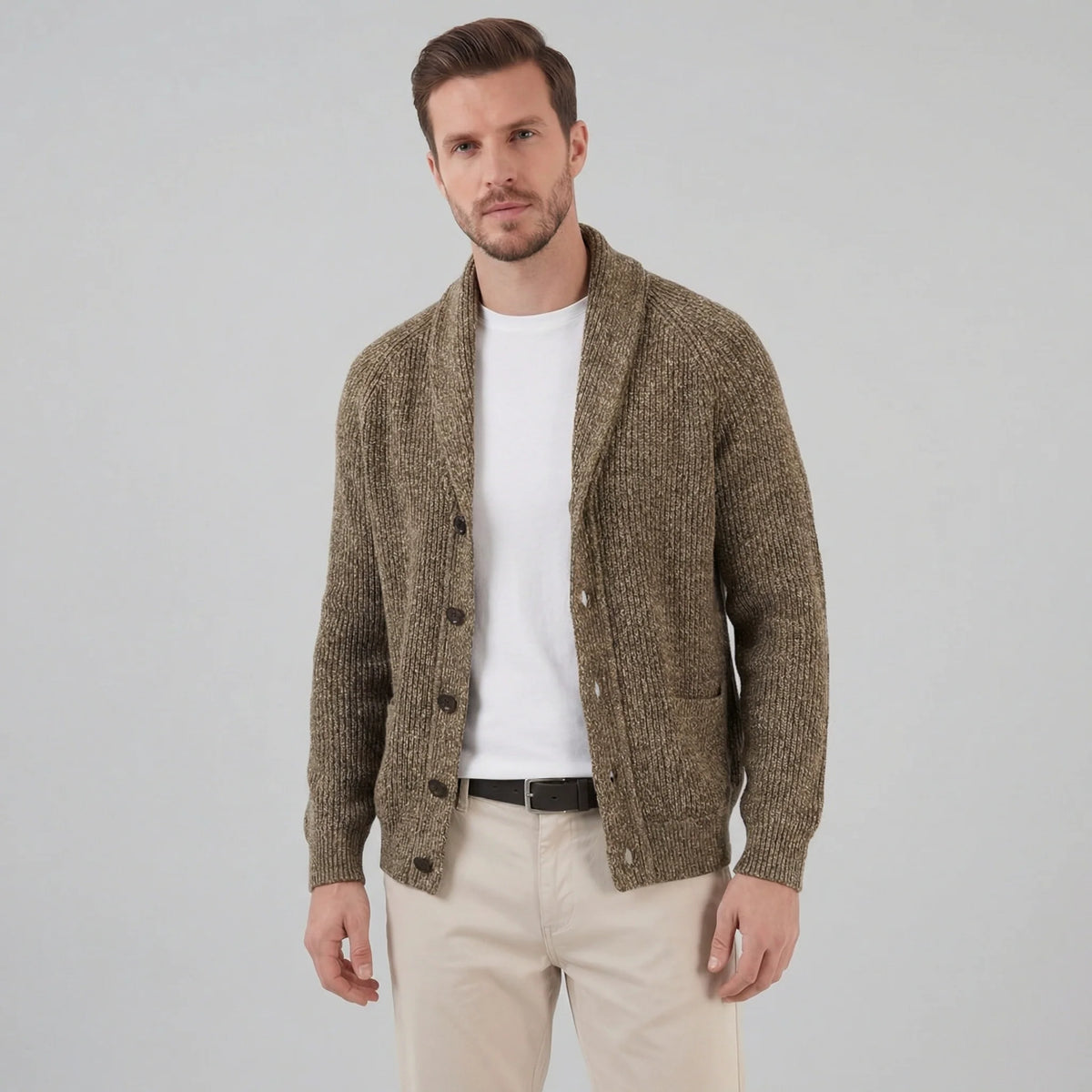 Strickjacke Herren Klassisch Bequem für Jeden Anlass