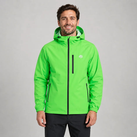 Unisex Leichte Regenjacke mit Kapuze