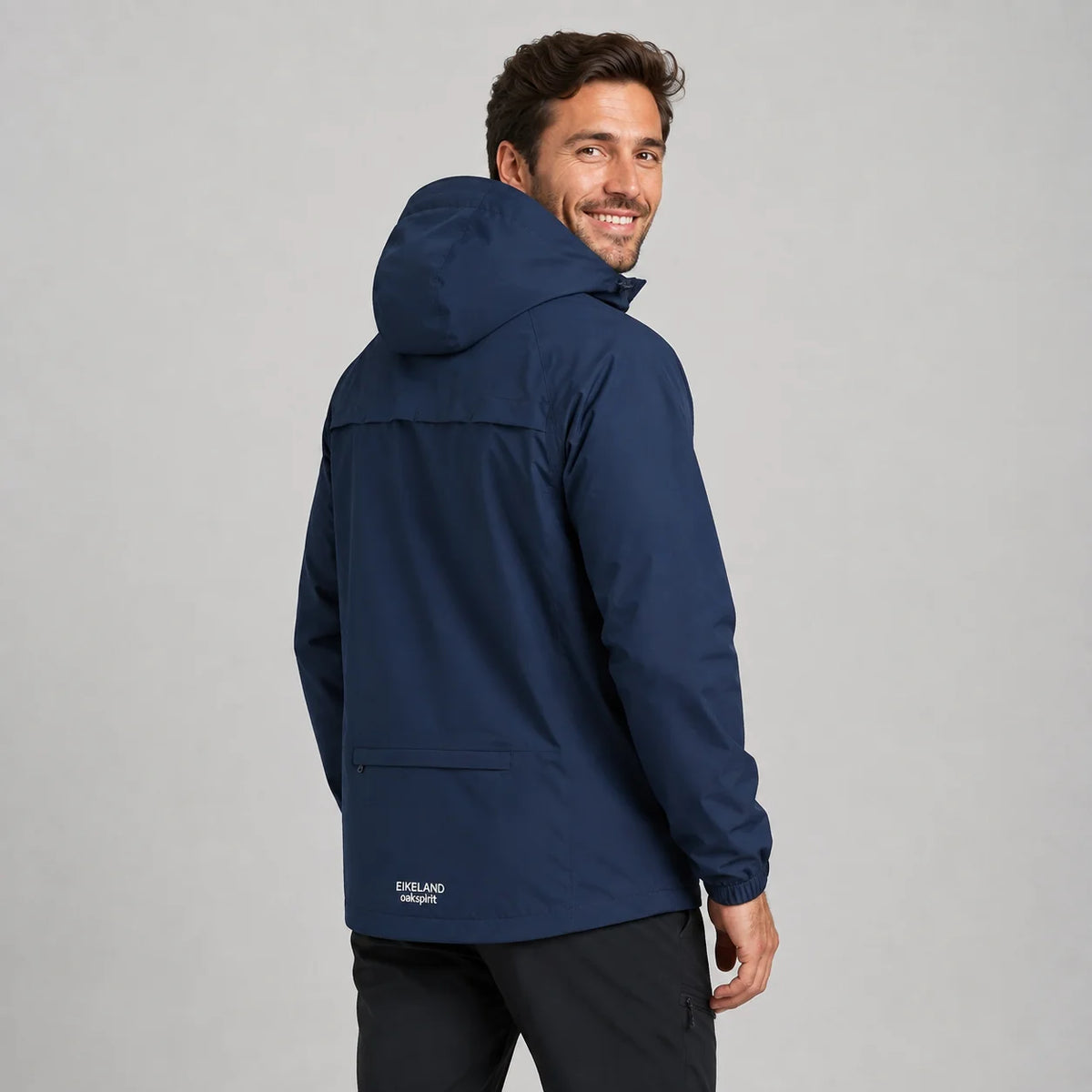 Unisex Leichte Regenjacke mit Kapuze