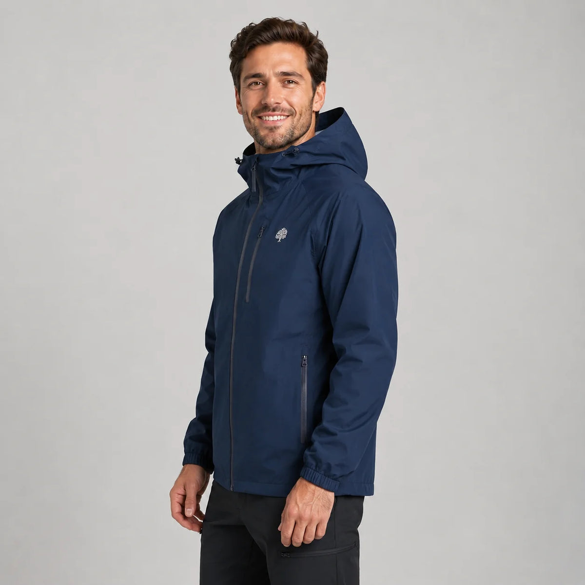 Unisex Leichte Regenjacke mit Kapuze