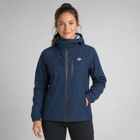 Unisex Leichte Regenjacke mit Kapuze