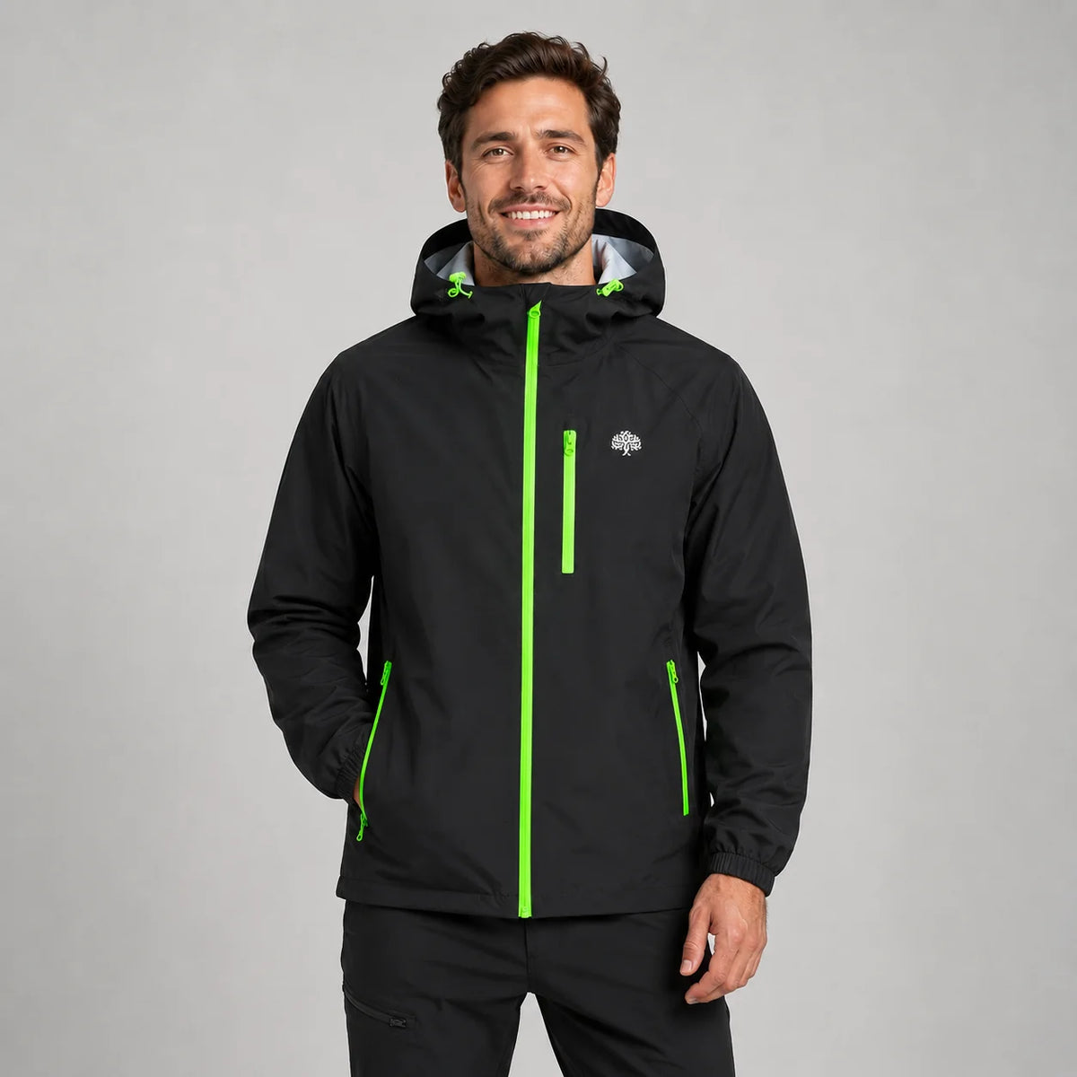 Unisex Leichte Regenjacke mit Kapuze