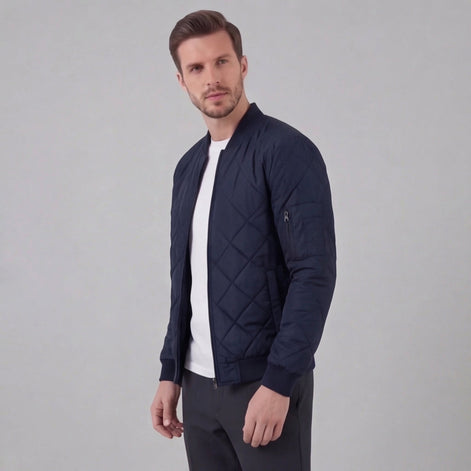 Wattierte Frühlingsjacke für Herren