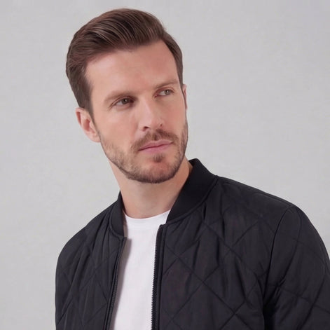 Wattierte Frühlingsjacke für Herren