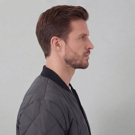 Wattierte Frühlingsjacke für Herren